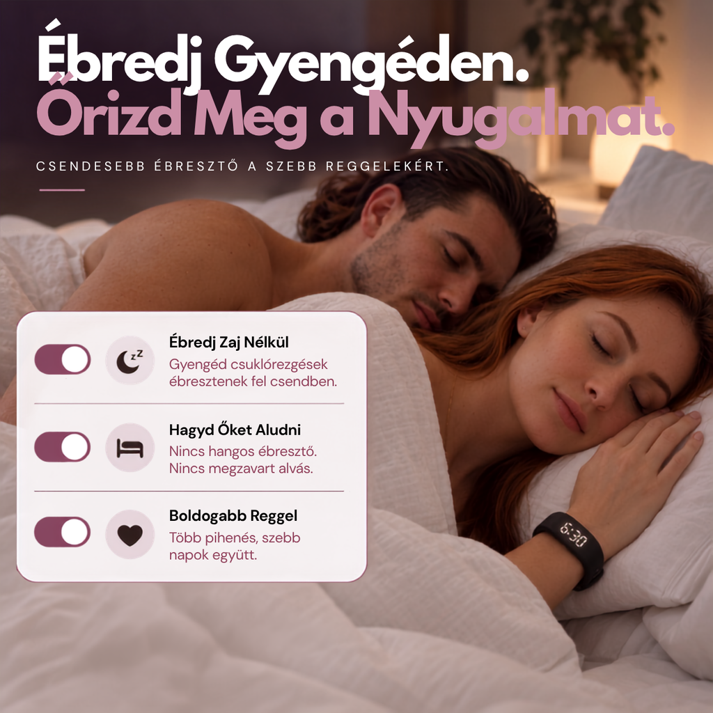 VibraWake™ Vibrációs Ébresztő
